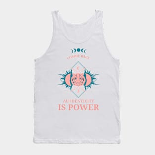 Cosmic Tiger Mystical Spiritual Tank Top